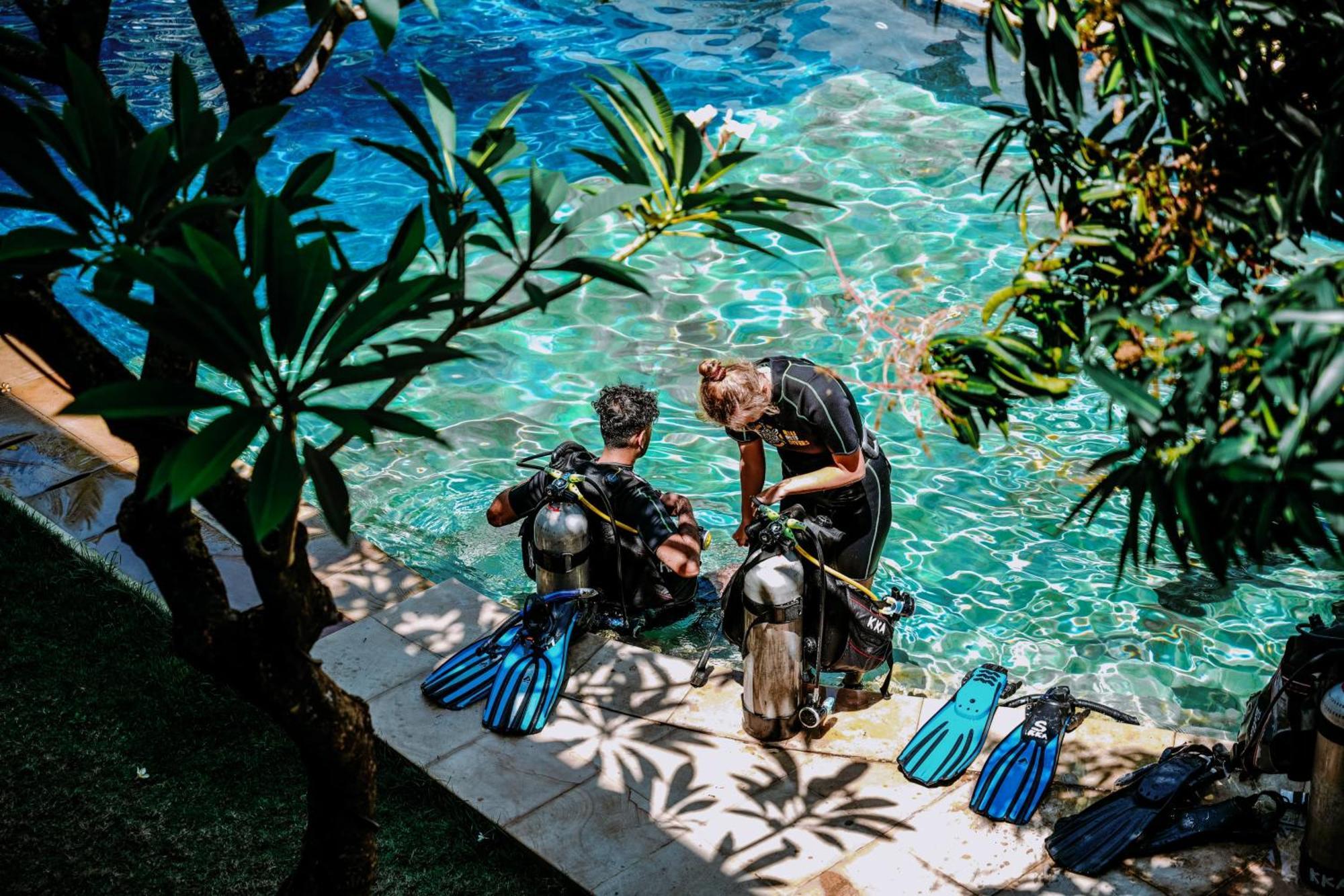 Kura Kura Divers Lodge Amed Kültér fotó